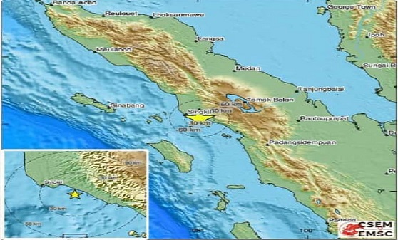 Gempa M6 2 Mengguncang Aceh Singkil Getaran Dirasakan Kuat Di Empat