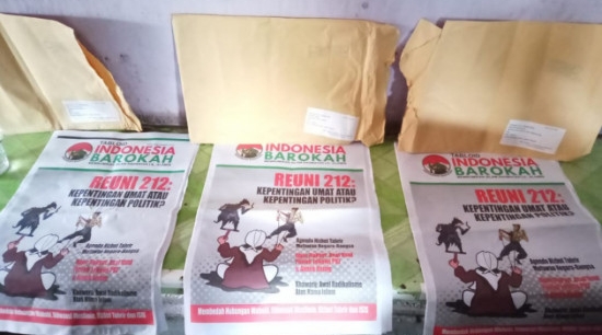 Kepala Biro Penerangan Masyarakat (Karo Penmas) Divisi Humas Polri Brigjen Pol Dedi Prasetyo mengatakan bahwa yang bisa menilai produk jurnalistik atau bukannya terkait isi konten tabloid Indonesia Barokah adalah Dewan Pers.