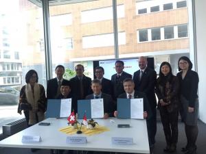 Undip dan FHNW Olten-Swiss Lakukan Kerjasama dan MOU