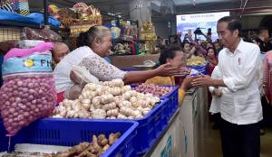 Resmikan Pasar Badung, Presiden Apresiasi Keindahan Arsitekturnya