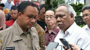 Beda Pendapat Terkait Banjir, Anies dan Menteri PUPR Bukan "Good Leadership"