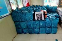 2.880 Botol Miras Ilegal Kembali Diamankan Satgas Pamtas Yonif Raider 303 Kostrad