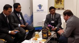 Menkominfo Bahas Kerja Sama Pengembangan Teknologi 5G dengan Qualcomm di Davos