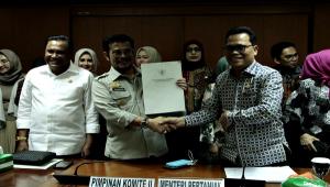 Komite II DPD RI Dukung Program Kerja Kementan Tahun 2020 