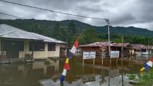 Teluk Bintuni Papua Barat DiLanda Banjir, Ketinggian Air Capai 50 cm