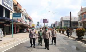 Kapolda Kalbar Cek Pengalihan Jalur Gajah Mada pada Hari Pertama