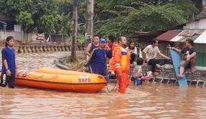 Diguyur Hujan 3 Jam, Banjir Rendam Wilayah Kota Cilegon