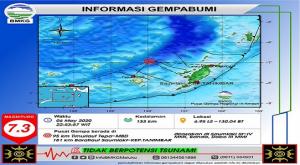 Gempa M 7,3 Guncang MTB, Masyarakat Rasakan Getaran Kuat