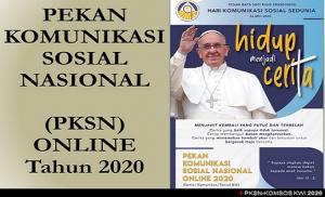 Pekan Komsos Nasional Online, Umat Katolik Diajak Membangun Cerita Indah dan Manis di Tengah Pandemi