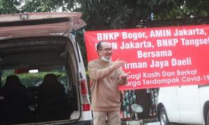 Berbagi Kasih dan Berkat, Firman Jaya Daeli: Kami Terpanggil untuk Bergerak, Berbuat, dan Berbagi