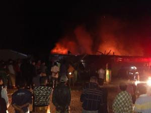 Dua Rumah di Nagari Tanjung Bonai Ludes Dimamah Jago Merah