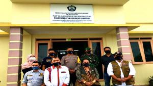 BNPB Koordinasi Kesiapan Pemda Kabupaten Karo Antisipasi Erupsi Sinabung