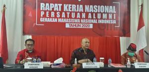 Menteri Teten Beberkan Kebijakan Hadapi Pandemi pada Penutupan Rakernas Persatuan Alumni GMNI