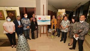 Buka Pameran Lukisan Iwan Suhaya, Bamsoet: Hadirkan Konsep Seni yang Khas