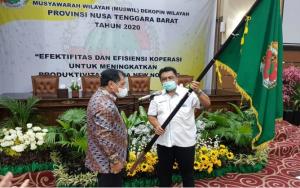 Terpilih Jadi Ketua Dekopin NTB, Mahmud Razak: Jangan Ganggu NTB dengan Muswil Tandingan