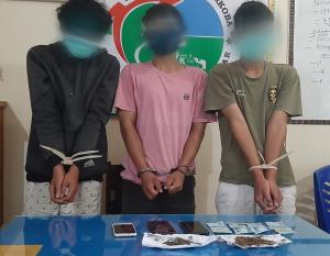 Polres Tanah Datar Bekuk Tiga Pelaku Penyalahgunaan Narkoba