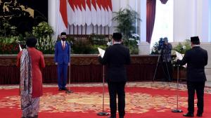Presiden Saksikan Pengucapan Sumpah Anggota Dewan Komisioner LPS