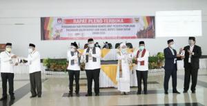 KPU Tanah Datar Telah Tetapkan Nomor Paslon Bupati Tanah Datar