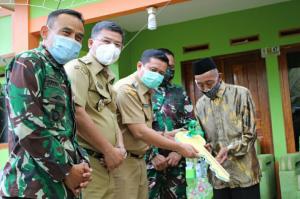 Peringati HUT TNI KE 75 Kodim 0610/Sumedang Rehap Rumah Tidak Layak Huni