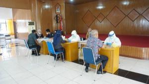 Antisipasi Penyebaran Covid-19, BPKP Jambi Adakan Rapid Test Massal Bagi Pegawai