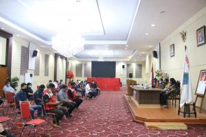 Pjs Gubernur Sulut, Kapolda dan Danrem Terima Aspirasi organisasi buruh : Unjukrasa Diganti Dialog