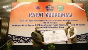 Doni Monardo Dorong Pemprov Kaltim Tingkatkan Porsi Pencegahan Covid-19