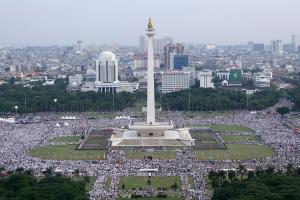 SMRC: Pendukung Gerakan 212 Pilih Anies 42 Persen, Prabowo 35 Persen, dan Ganjar 18 Persen