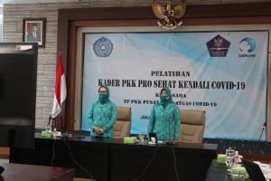 TP-PKK Pusat Bekerjasama Satgas Covid-19 Menyiapkan Kader PKK Pro Sehat Kendali Covid-19