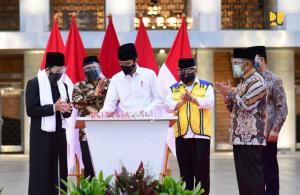 Presiden Joko Widodo Resmikan Selesainya Renovasi Besar Masjid Istiqlal