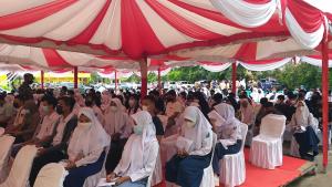 Sambut HUT ke-2, Kogabwilhan I Gelar Program Vaksinasi Covid-19 bagi Siswa SLTA di Tanjung Pinang
