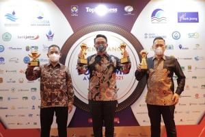 PT JIEP Terpopuler Kategori BUMD dan Perusahaan Daerah Layanan Publik 2021 dari Humas Indonesia
