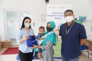 Peduli Gizi Balita, WOM Finance Laksanakan Pemberian Makanan Tambahan untuk Balita di Tangerang