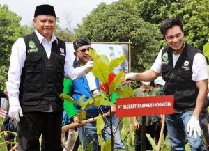 Tutup Kegiatan Konservasi, SiCepat Resmikan Program Bina Desa Penanganan Lahan Kritis di Ciru Wetan