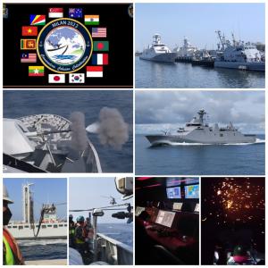 KRI REM-331 Bersama 25 Frigate dan Destroyer Latihan Bersama di Laut India