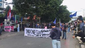 Usung 5 Tuntutan, GMKI Cabang Makassar Gelar Demonstrasi
