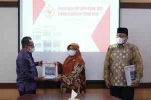 Tanah Datar Berhasil memperoleh WTP ke 10 kalinya dan tercepat di Sumatera Barat
