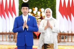 Ucapkan Selamat Idul Fitri 1443 H, Presiden Jokowi:  Alhamdulillah Sudah Bisa Berkumpul Keluarga