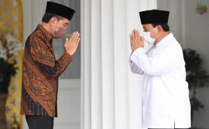Silaturahmi dengan Menhan Prabowo, Jokowi: Bincang Hal yang Ringan