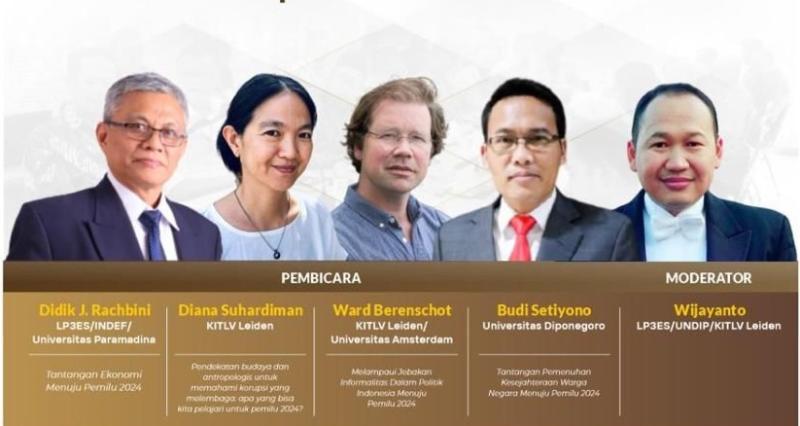 Pembukaan Sekolah Demokrasi LP3ES, Pemilu 2024 dan Pertaruhan Demokrasi di Indonesia