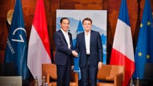 Presiden Jokowi Bahas Situasi Ukraina dengan Presiden Macron