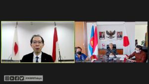 Dubes Heri Akhmadi Sampaikan Revisi Aturan Importasi Pangan Indonesia kepada Gubernur Fukushima