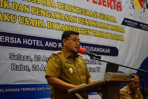 Wakil Bupati Richi Aprian Dorong pengusaha dan Perantau Berinvestasi di Kabupaten Tanahdatar