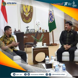 Menteri Agraria dan Tata Ruang/Kepala Badan Pertanahan Nasional (ATR/BPN) Terima Audiensi PB FORKI