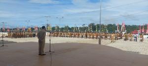 Apel pagi Pj Bupati Maybrat dengan seluruh Kepala Dinas OPD Kabupaten Maybrat