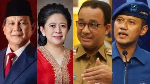 Prabowo-Puan Duel Lawan Airlangga-Erick Thohir, Mungkinkah?