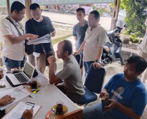 Revitalisasi Pasar Jambu Dua, Pedagang Didata