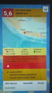 Gempa 5,6 SR Berpusat di Sekitar Cianjur Jabar, Masyarakat Waspada Kemungkinan Gempa Susulan