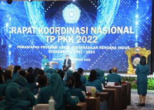 Pada Rakor TP-PKK Tahun 2022, Dirjen Keuangan Daerah Kemendagri Jelaskan Penganggaran Kegiatan PKK di Daerah