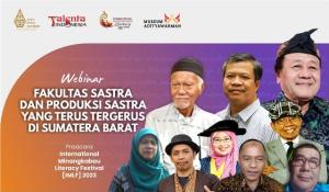 Jelang IMLF, Satupena Sumbar Gelar Webinar Soal Sastra