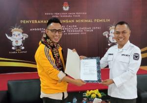 Waketum DPP Perkumpulan Alumni PMKRI, Ramses Lalongkoe, Resmi Daftar Jadi Calon DPD RI